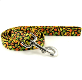 FALL LEAVES DOG LEASH