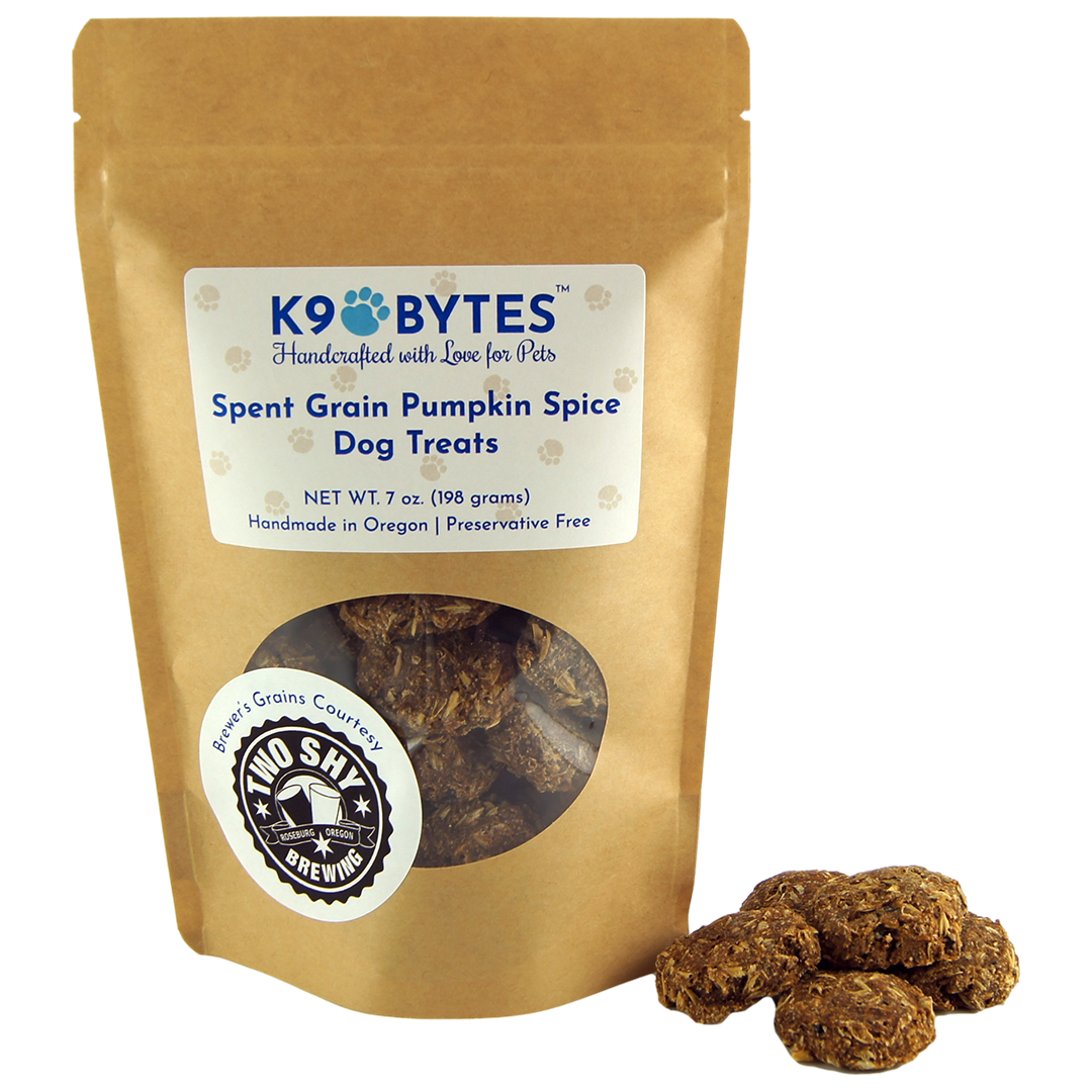 SPENT GRAIN PUMPKIN SPICE DOG TREATS