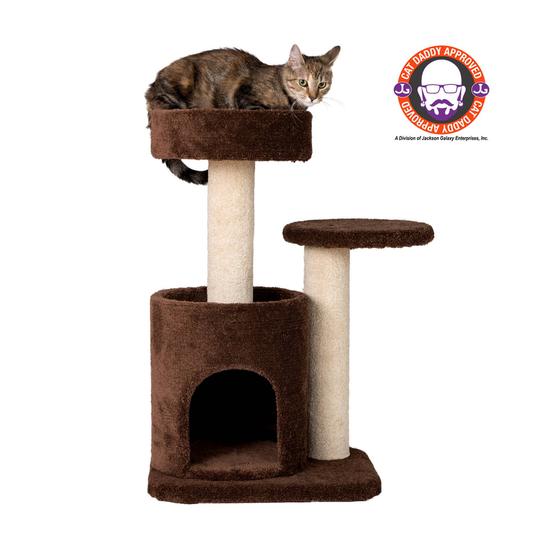 Armarkat Carpeted Cat Tree, Real Wood Cat Activity Center
