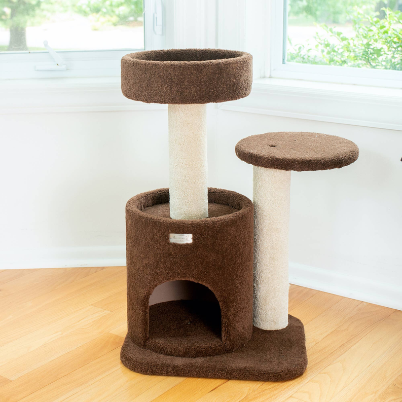 Armarkat Carpeted Cat Tree, Real Wood Cat Activity Center