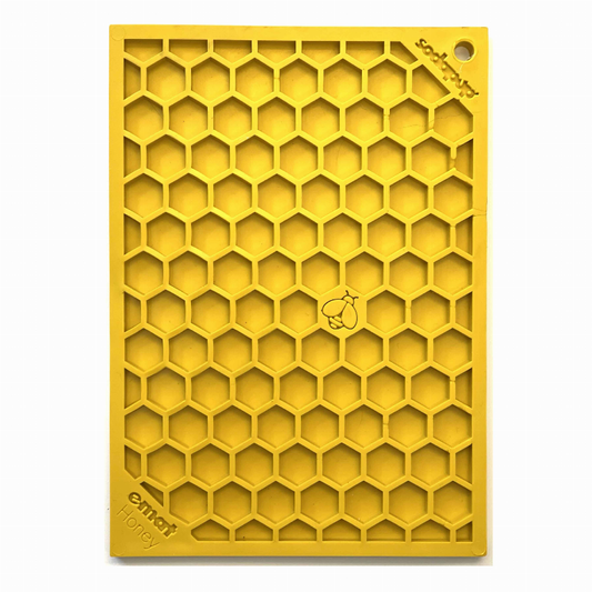 Honeycomb Design Emat Enrichment Lick Mat